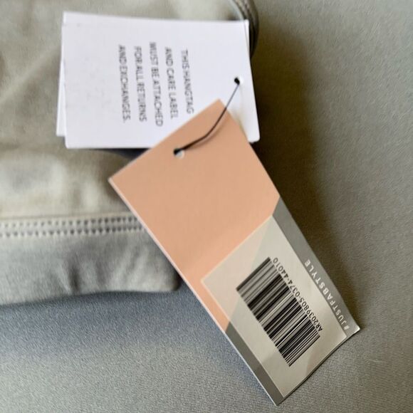 5 for $40 NWT Justfab Sport Bra Women Size XS - Picture 3 of 7